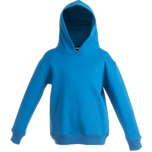 SWEAT SHIRT CRIANÇA C/CAPUZ PHOENIX KIDS 320 AQUA�